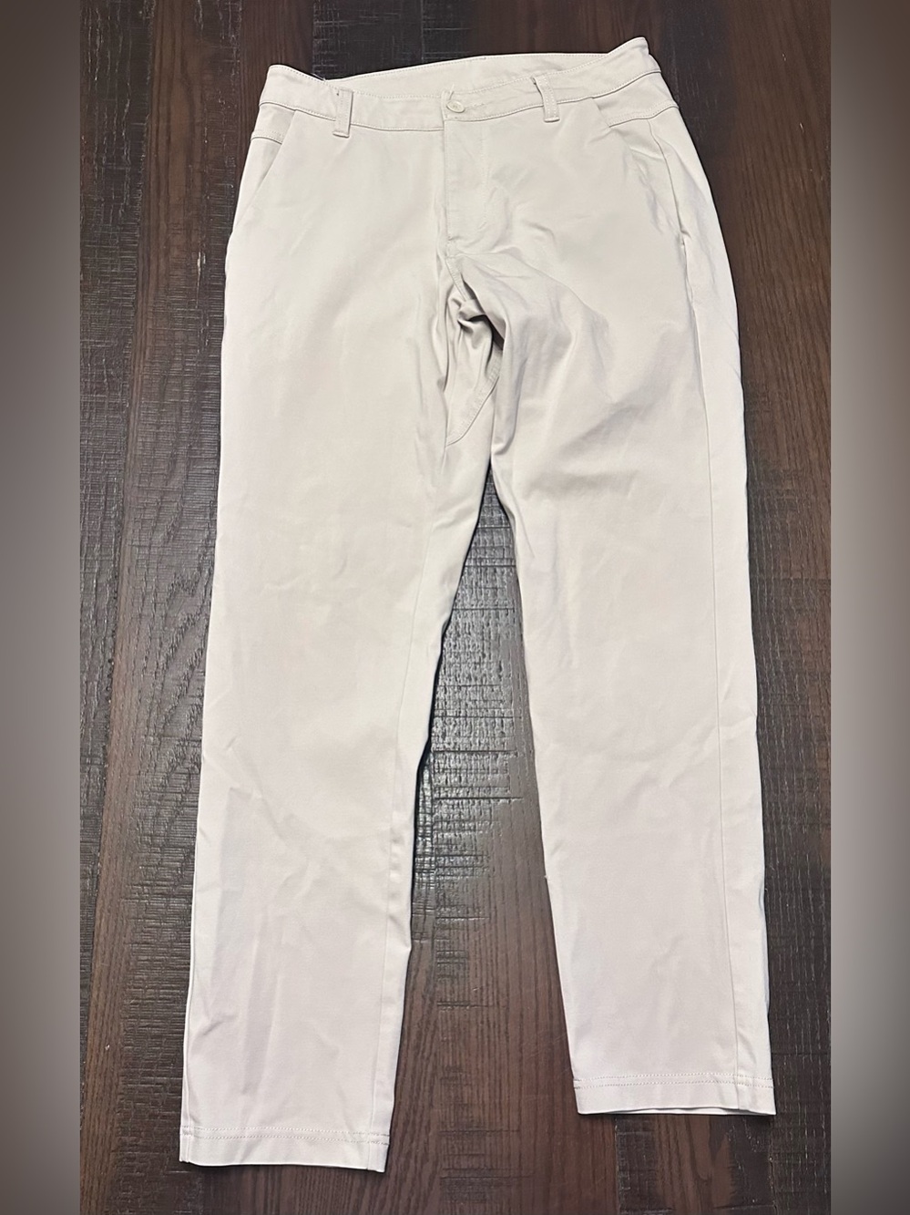 BYLT Basics Everyday Pants 2.0 Beige / Light Khaki Commuter Size 31x30